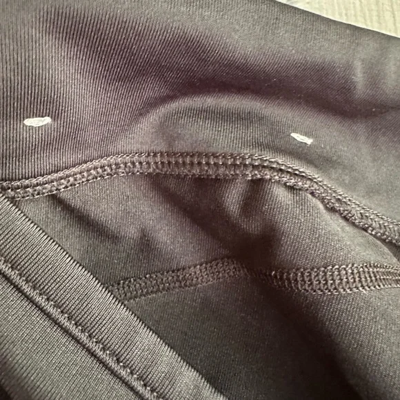 ⭐️ last Chance ⭐️ Under Armour Cropped Wide Leg Workout Black Pants Large - Picture 11 of 15